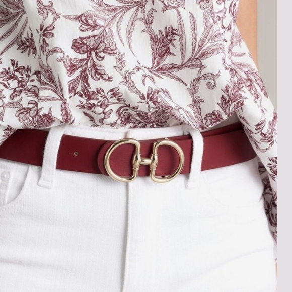 Vintage Diesel Red Suede Belt with Brass Buckle Size 80 . 39 Inch - Picture 13 of 15